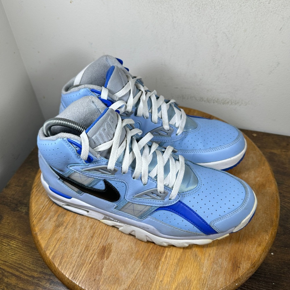 Nike Air Trainer SC High Blue Kansas City Royals DX1791-400 Mens Size 9 Sneakers
